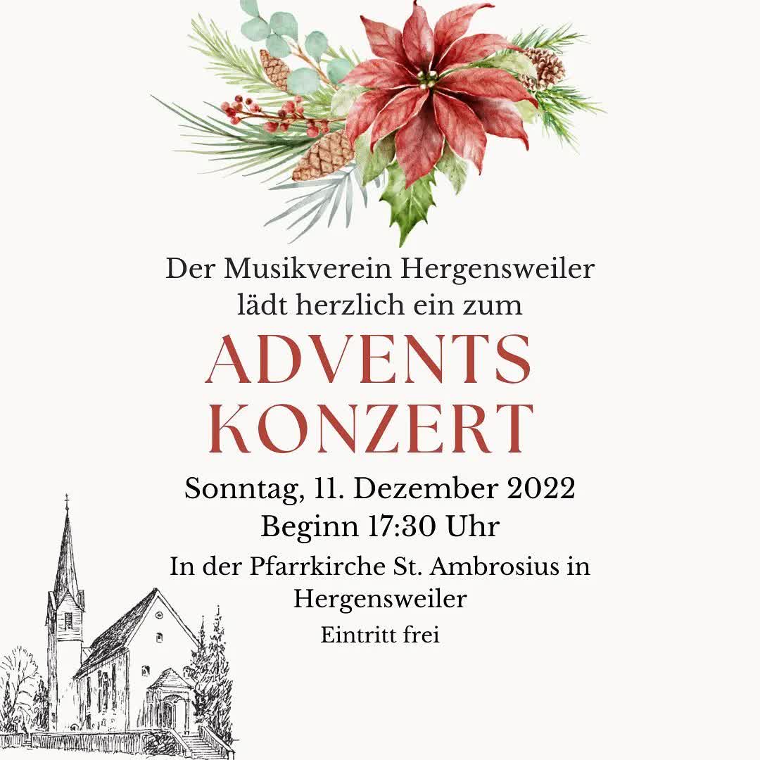 Einladung zum Adventskonzert 2022
