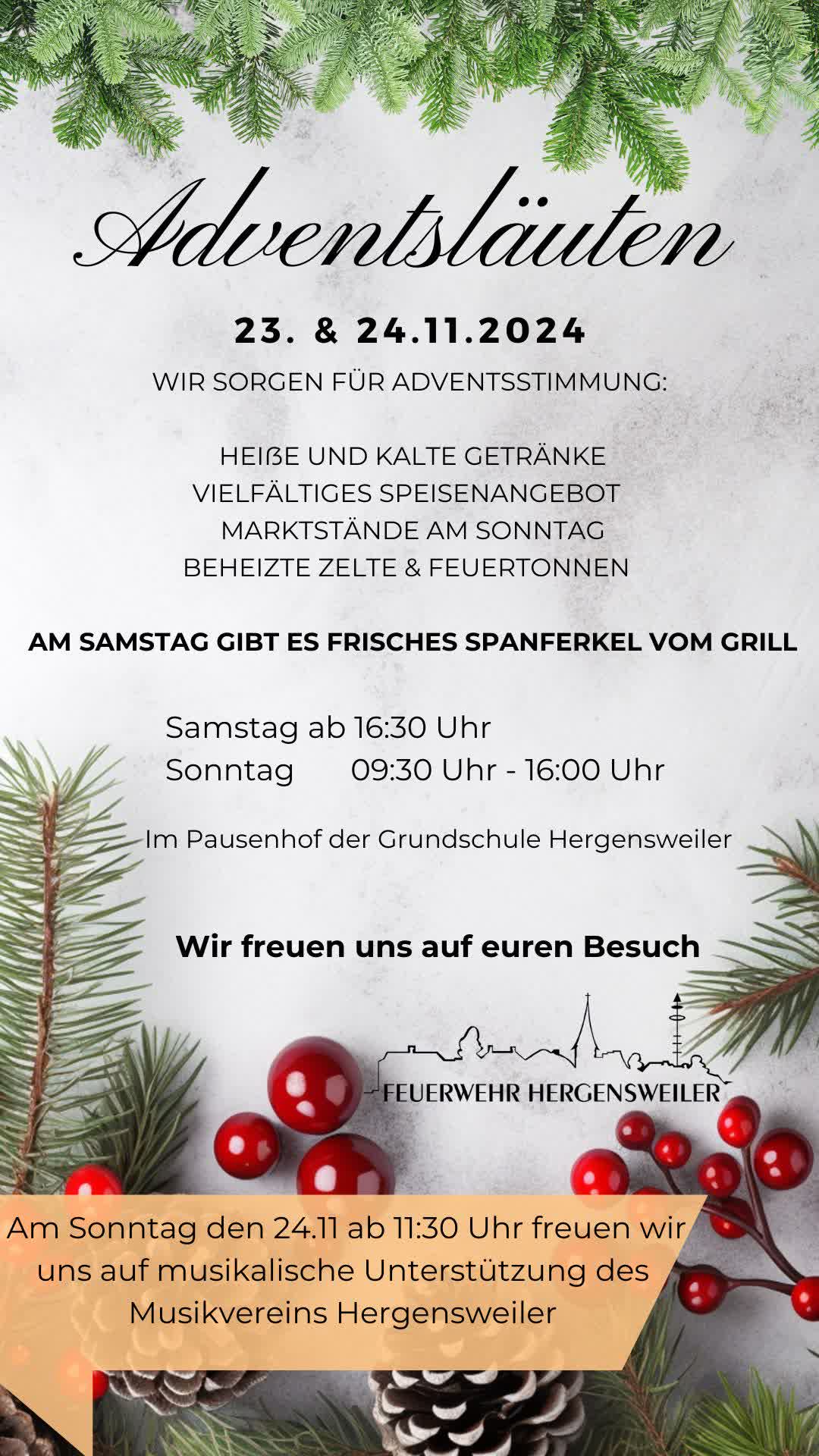Einladung zum Adventsläuten 2024